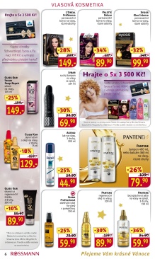 aktuální leták ROSSMANN drogerie 21.12.2015-31.12.2015