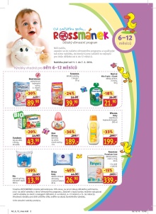 aktuální leták ROSSMANN drogerie 11.1.2016-7.2.2016