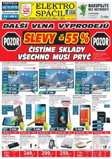 aktuální leták Elektro Spáčil 13.1.2016-26.1.2016