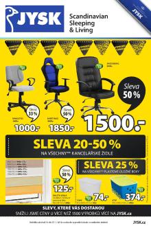 aktuální leták Jysk 14.1.2016-27.1.2016