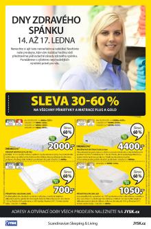 aktuální leták Jysk 14.1.2016-27.1.2016