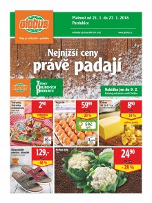aktuální leták Globus 21.1.2016-27.1.2016
