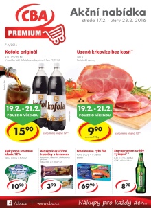 aktuální leták CBA 17.2.2016-23.2.2016