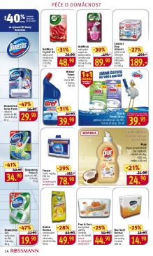 aktuální leták ROSSMANN drogerie 15.2.2016-19.2.2016