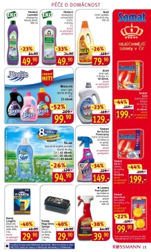 aktuální leták ROSSMANN drogerie 15.2.2016-19.2.2016