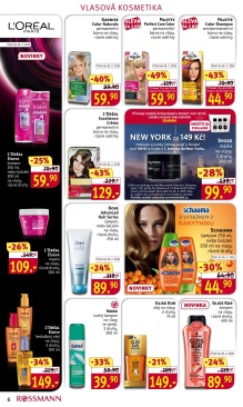 aktuální leták ROSSMANN drogerie 15.2.2016-19.2.2016
