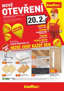 aktuální leták bauMax 20.2.2016-27.3.2016