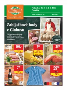 aktuální leták Globus 25.2.2016-2.3.2016