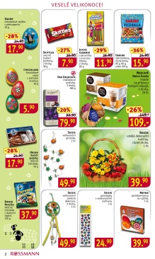 aktuální leták ROSSMANN drogerie 29.2.2016-4.3.2016