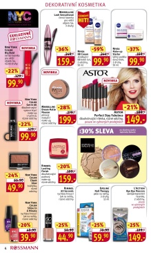 aktuální leták ROSSMANN drogerie 29.2.2016-4.3.2016