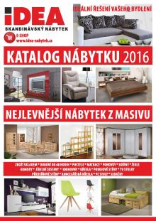 aktuální leták IDEA nábytek 14.3.2016-31.12.2016