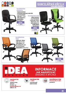aktuální leták IDEA nábytek 14.3.2016-31.12.2016