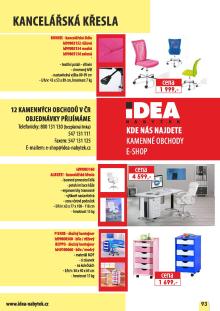aktuální leták IDEA nábytek 14.3.2016-31.12.2016