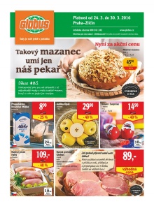 aktuální leták Globus 24.3.2016-30.3.2016