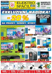 aktuální leták Elektro Spáčil 6.4.2016-19.4.2016