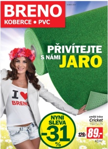 aktuální leták Breno koberce 7.4.2016-30.4.2016