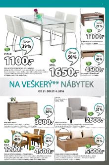 aktuální leták Jysk 21.4.2016-27.4.2016