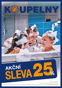 aktuální leták KOUPELNY Ptáček 6.4.2016-31.5.2016