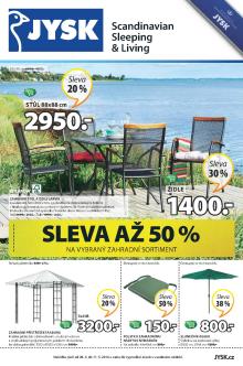 aktuální leták Jysk 28.4.2016-5.5.2016