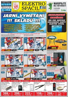 aktuální leták Elektro Spáčil 4.5.2016-17.5.2016