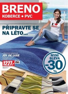 aktuální leták Breno koberce 5.5.2016-31.5.2016