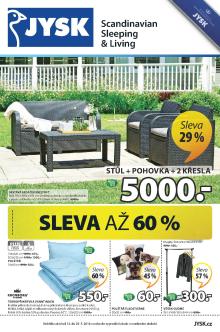 aktuální leták Jysk 12.5.2016-25.5.2016