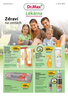 aktuální leták Dr. Max 1.6.2016-30.6.2016
