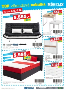 aktuální leták Möbelix 3.6.2016-5.6.2016