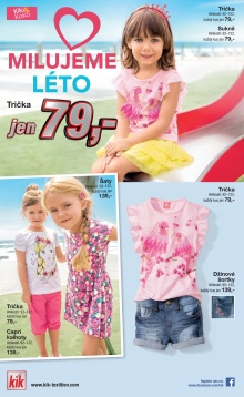 aktuální leták Kik textil 7.6.2016-14.6.2016