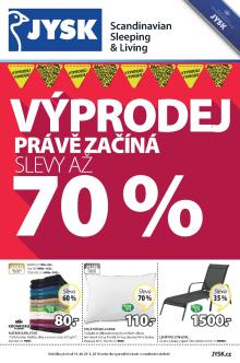 aktuální leták Jysk 16.6.2016-29.6.2016