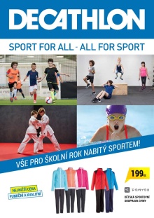 aktuální leták Decathlon 18.8.2016-18.9.2016