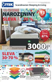 aktuální leták Jysk 25.8.2016-7.9.2016