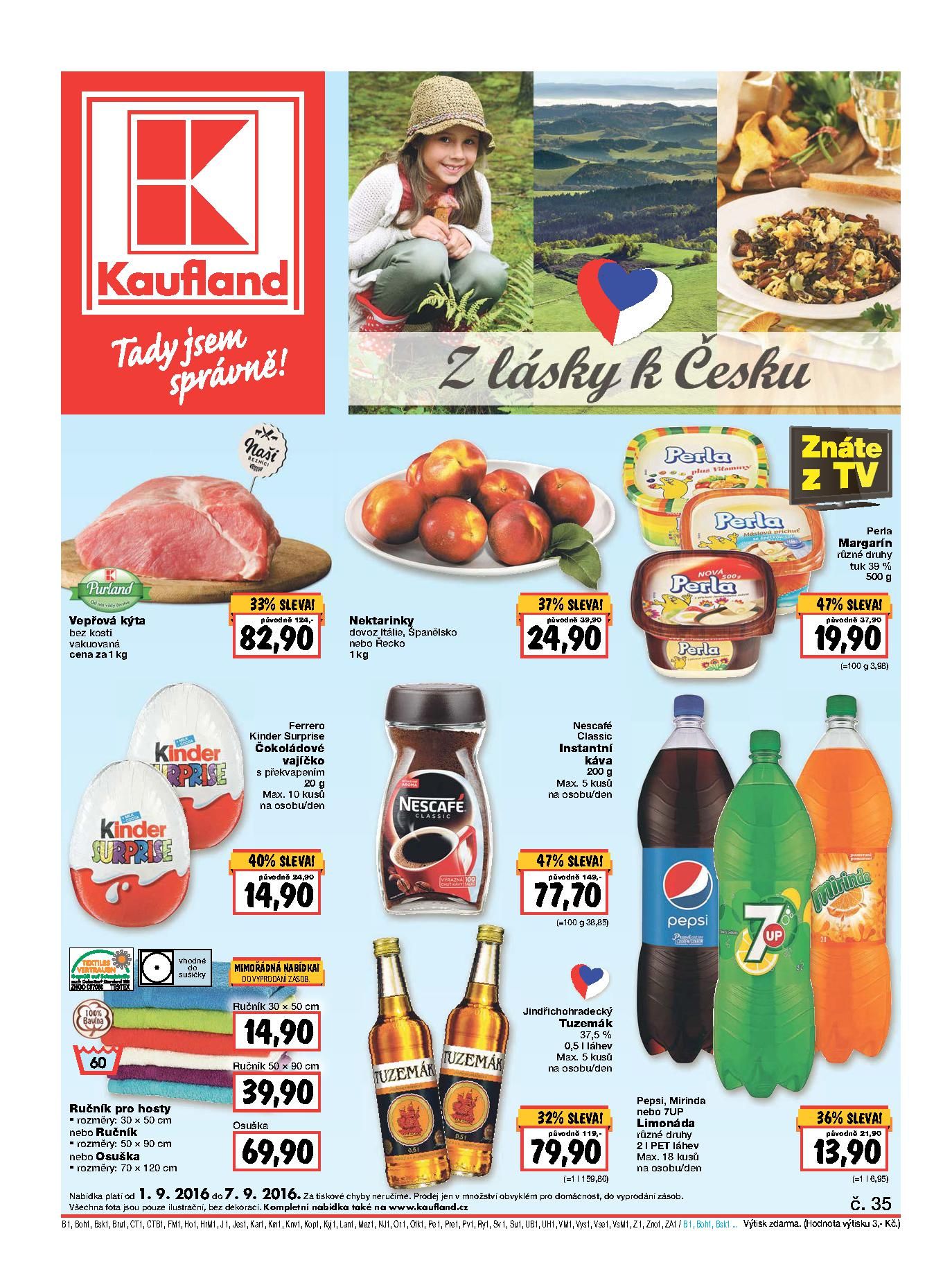 Kaufland aktuální leták Kaufland strana 1