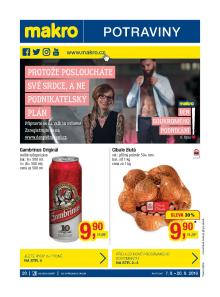 Makro Potraviny aktuální leták strana 1