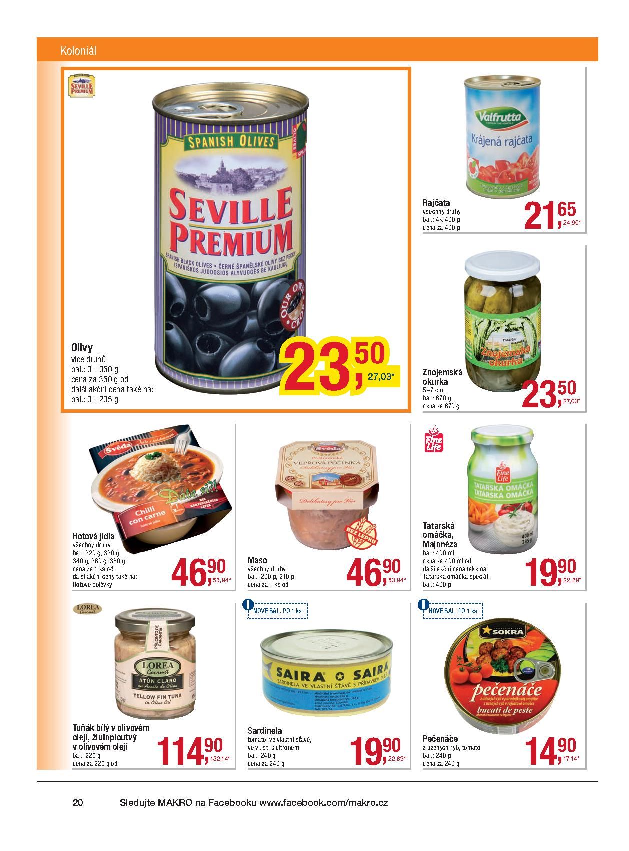 Makro Potraviny aktuální leták Makro strana 20