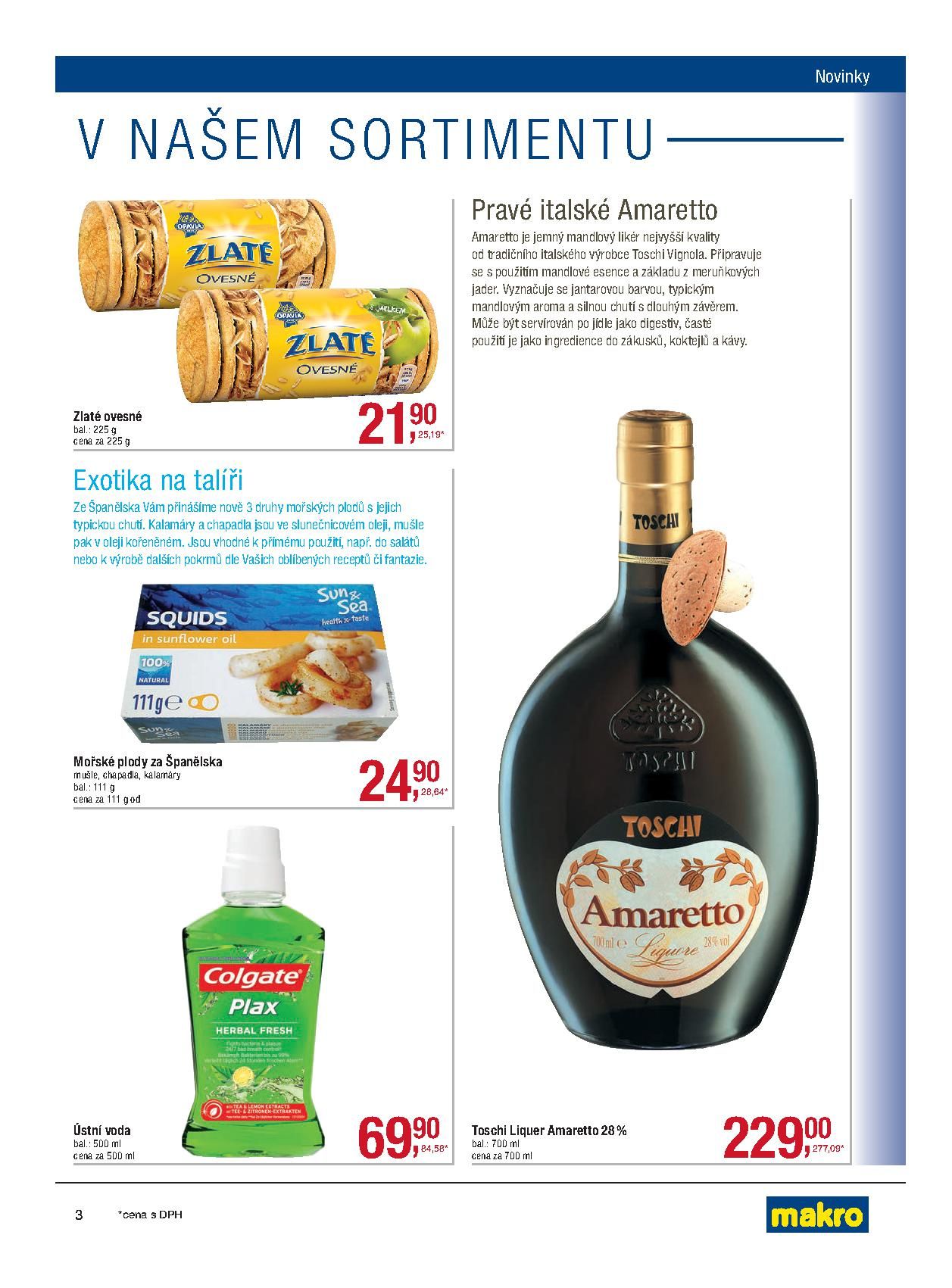 Makro Potraviny aktuální leták Makro strana 3