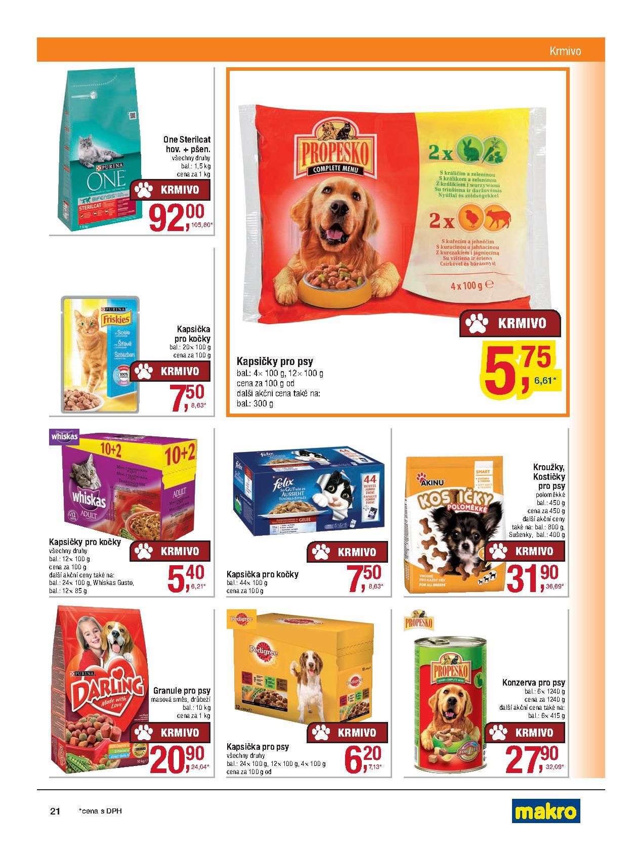 Makro Potraviny aktuální leták Makro strana 21