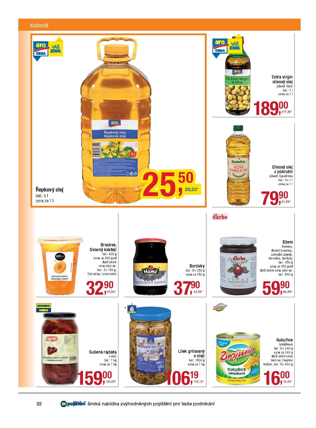 Makro Potraviny aktuální leták Makro strana 22