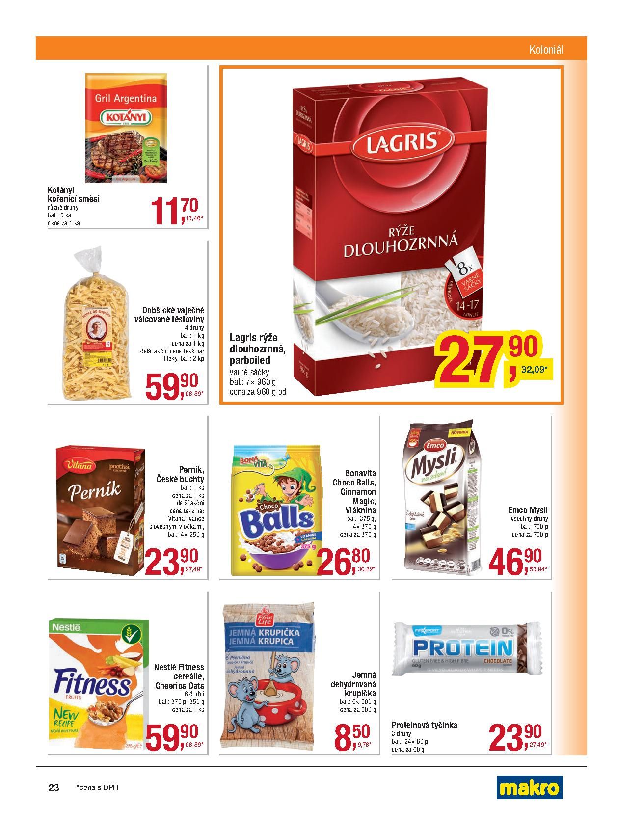 Makro Potraviny aktuální leták Makro strana 23