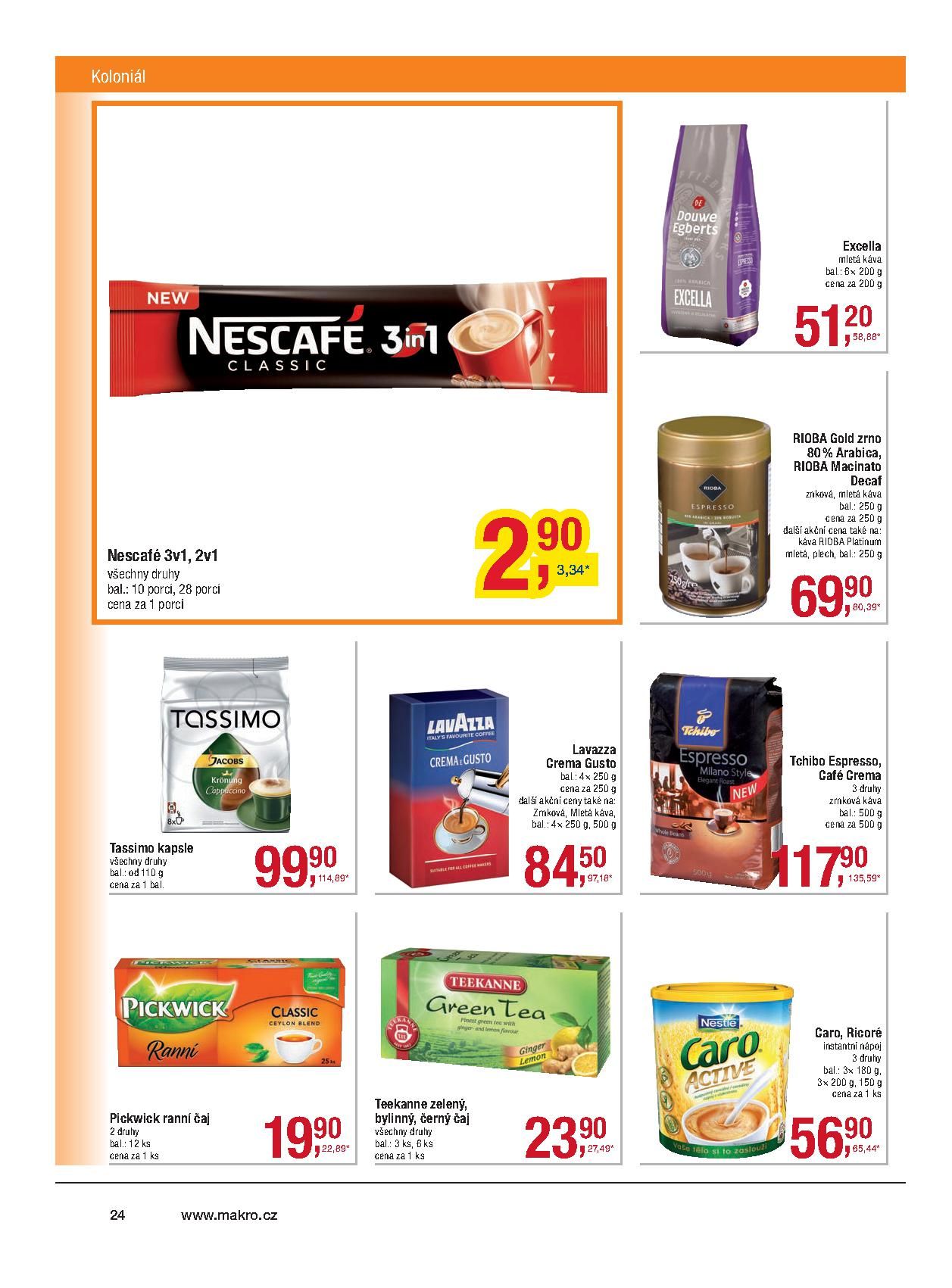 Makro Potraviny aktuální leták Makro strana 24