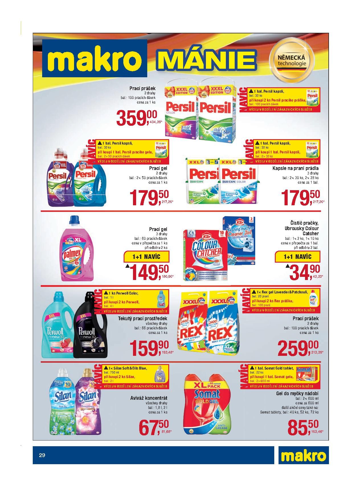 Makro Potraviny aktuální leták Makro strana 29