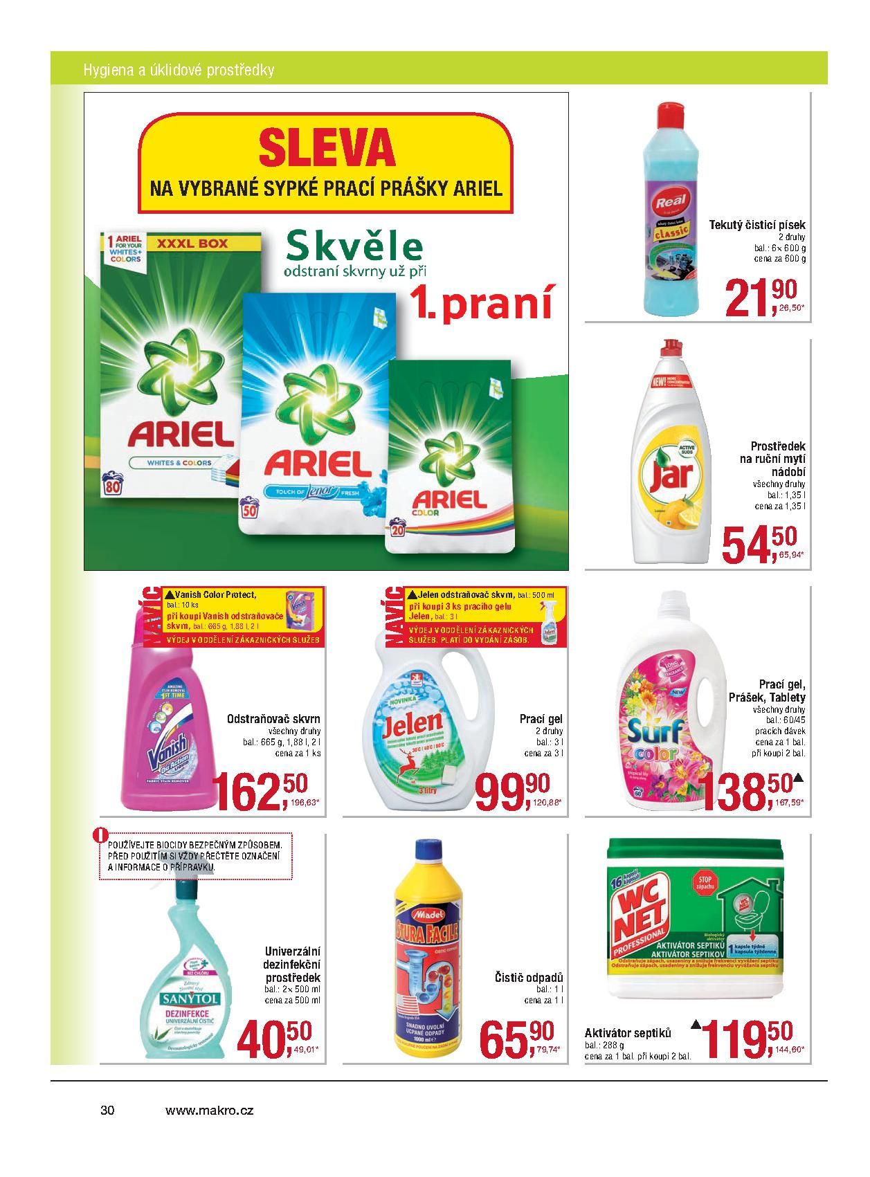 Makro Potraviny aktuální leták Makro strana 30