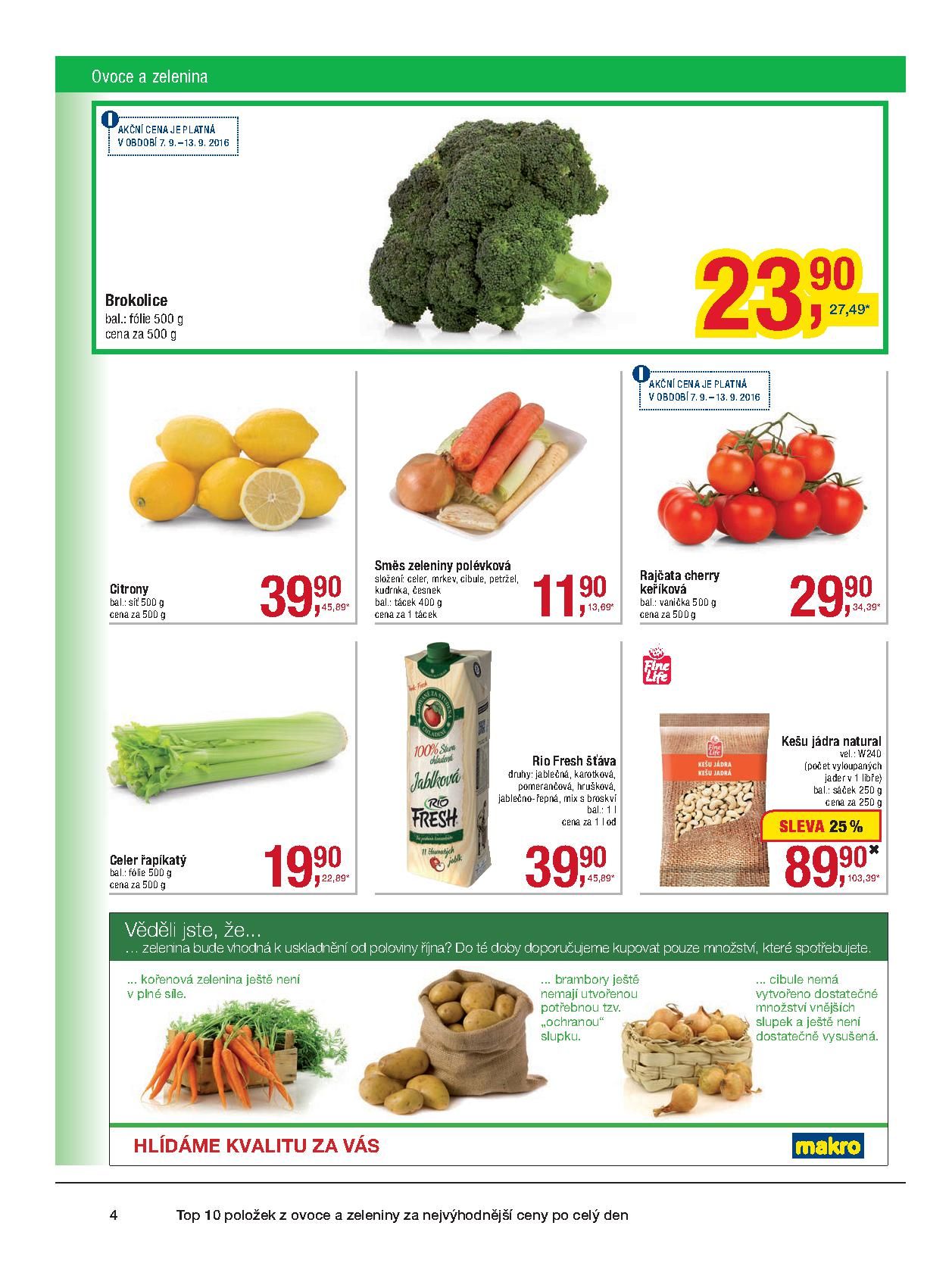 Makro Potraviny aktuální leták Makro strana 4
