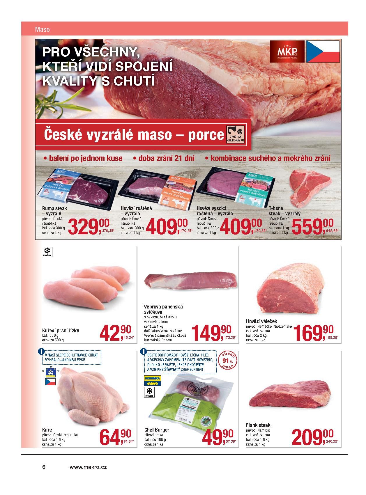 Makro Potraviny aktuální leták Makro strana 6