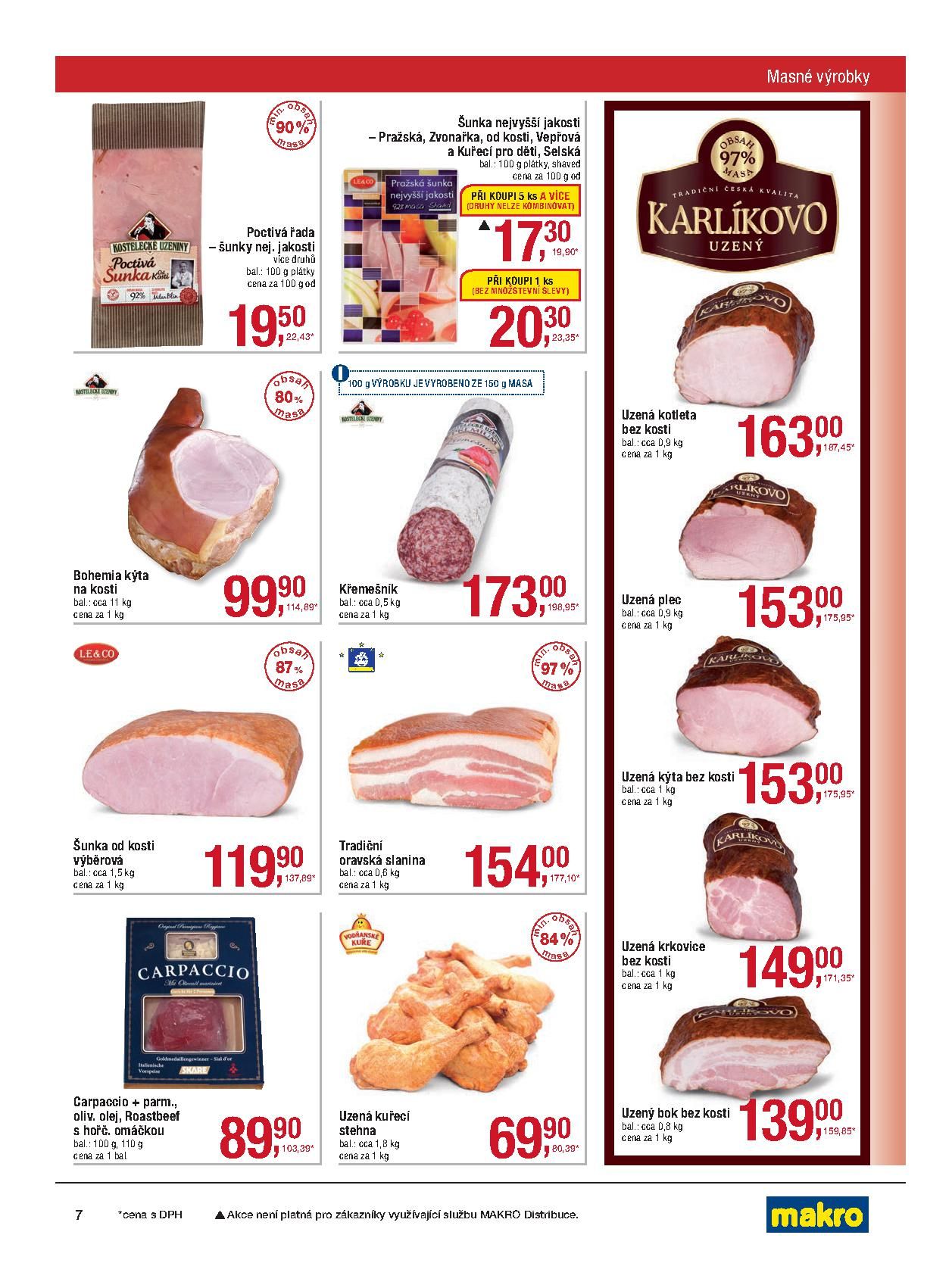 Makro Potraviny aktuální leták Makro strana 7