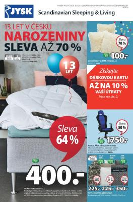 aktuální leták Jysk 8.9.2016-21.9.2016