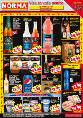 aktuální leták Norma 19.9.2016-25.9.2016