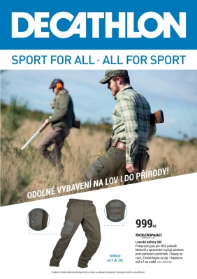 aktuální leták Decathlon 14.9.2016-14.10.2016