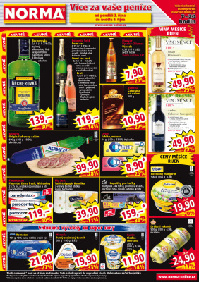 aktuální leták Norma 3.9.2016-9.10.2016