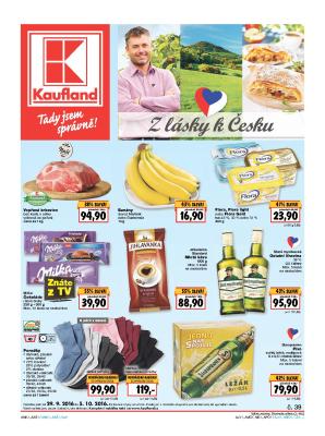 aktuální leták Kaufland 29.9.2016-5.10.2016